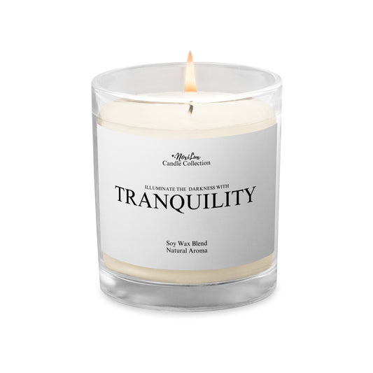 Candle Soy Wax Glass Jar Tranquility Light